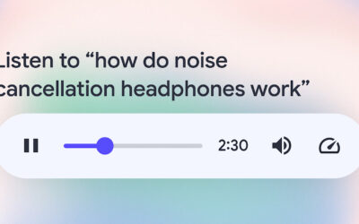 Google lance des aperçus de l&rsquo;IA audio dans le test des laboratoires de recherche